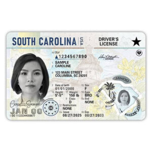 South Carolina Driver's License
