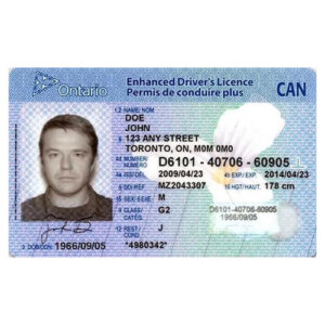 Canadian Driver's License